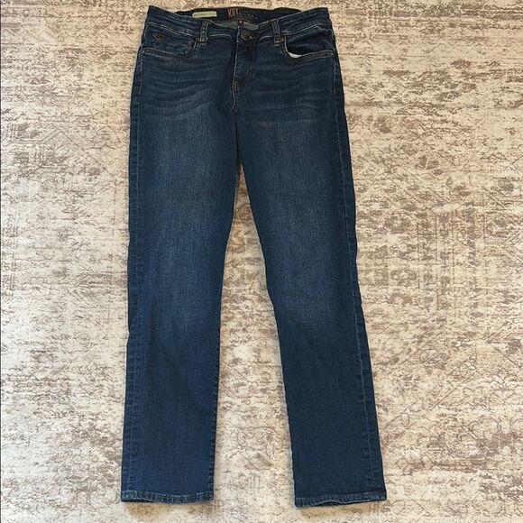 Kut from the Kloth Katy boyfriend Women's Blue Jeans size 8 - Picture 3 of 8